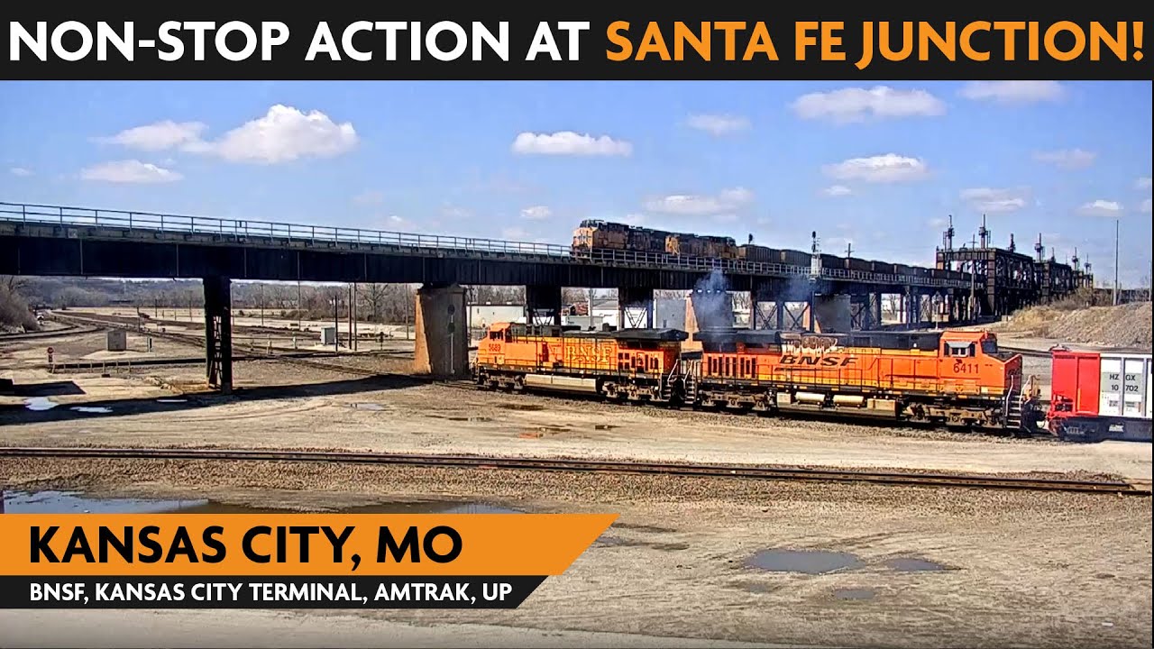 Live webcam view of Santa Fe Junction Train Cam