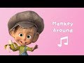 Masha and the Bear - MONKEY AROUND 🎙Karaoke song!