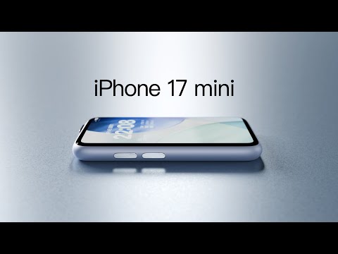 iPhone 17 mini, a true smallphone in 2025. Concept inspired by iPhone 5s.