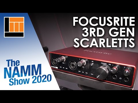 L&M @ NAMM 2020: Focusrite Scarlett 3rd Gen