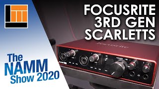 L&M @ NAMM 2020: Focusrite Scarlett 3rd Gen