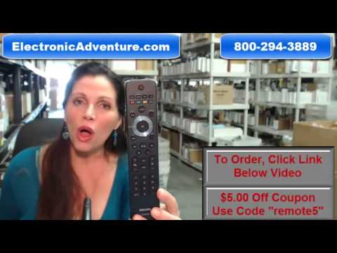 Original Philips-Magnavox 242254902349 TV Remote Control - $5 Off Coupon ElectronicAdventure.com