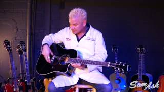 Video thumbnail for Epiphone AJ-220SCE Acoustic-Electric Guitar | Everything You Need To Know by Sam Ash Music