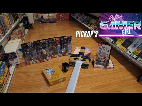 Pick Up's Latest Video Game Finds & Buys from Sega & Nintendo | Retro Gamer Girl Video
