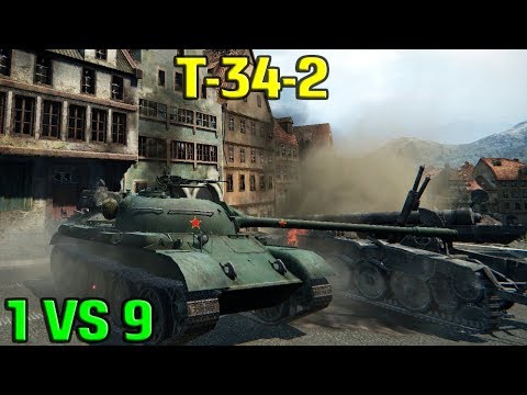 World Of Tanks | T-34-2 - 5600 Damage - 10 Kills