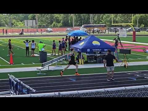 Boys 4x800m relay at Hillsborough County Championships on April 2, 2025.