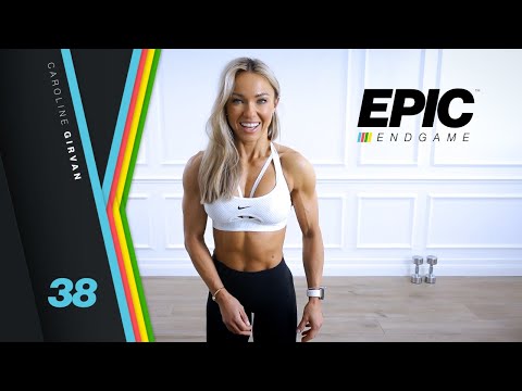 AMAZING Arms and Abs Workout with Dumbbells | EPIC Endgame Day 38
