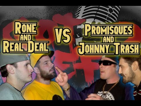 Real Deal & Rone vs Johnny Trash & Promisques