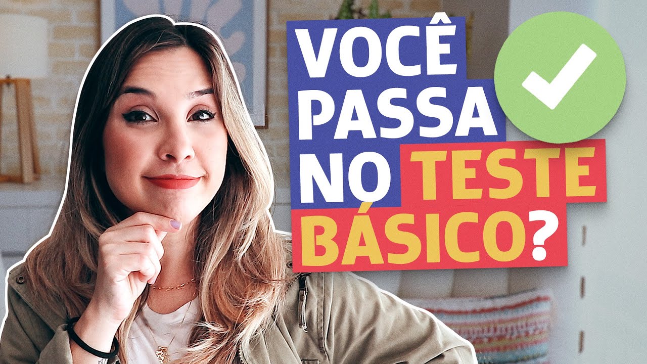 TESTE DE INGLÊS BÁSICO: VOCÊ CONSEGUE ENTENDER? | Inglês para iniciantes