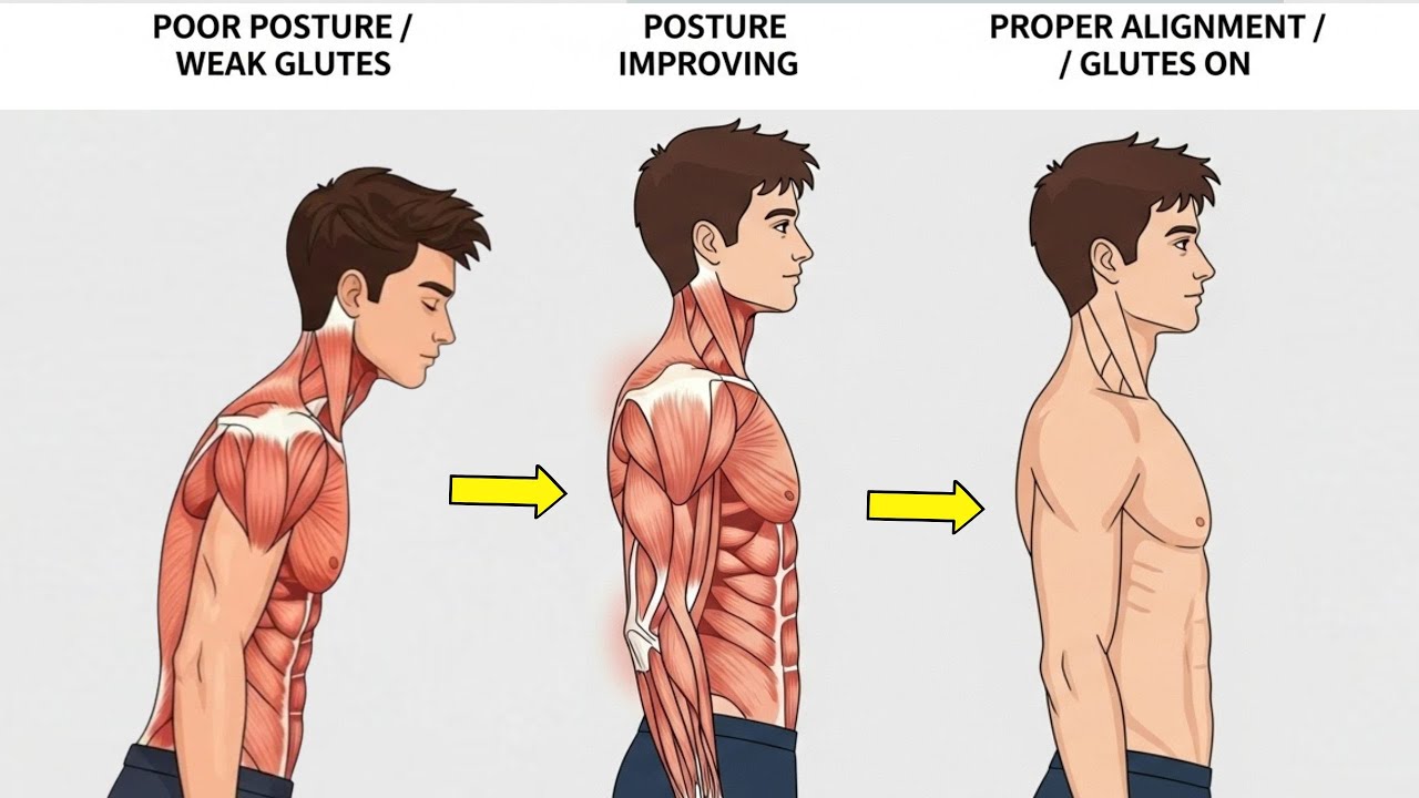 How to ACTUALLY Fix Your Posture (5-Minutes Posture Fix)