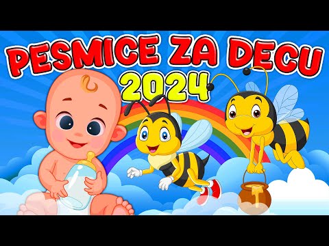 MIX pesmica za decu (2024) ❤️️ Najlepše pesmice za decu 💛 Muzika za bebe 💚 Miks pesama za decu 💜