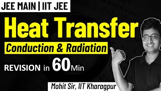 Heat Transfer | Conduction & Radiation | Complete REVISION for JEE Physics | Mohit Sir (IITKGP)