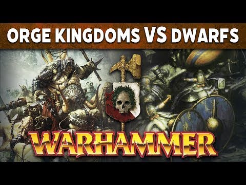 Warhammer 6th Edition Battle Report - Dwarfs Vs Ogre Kingdoms #71