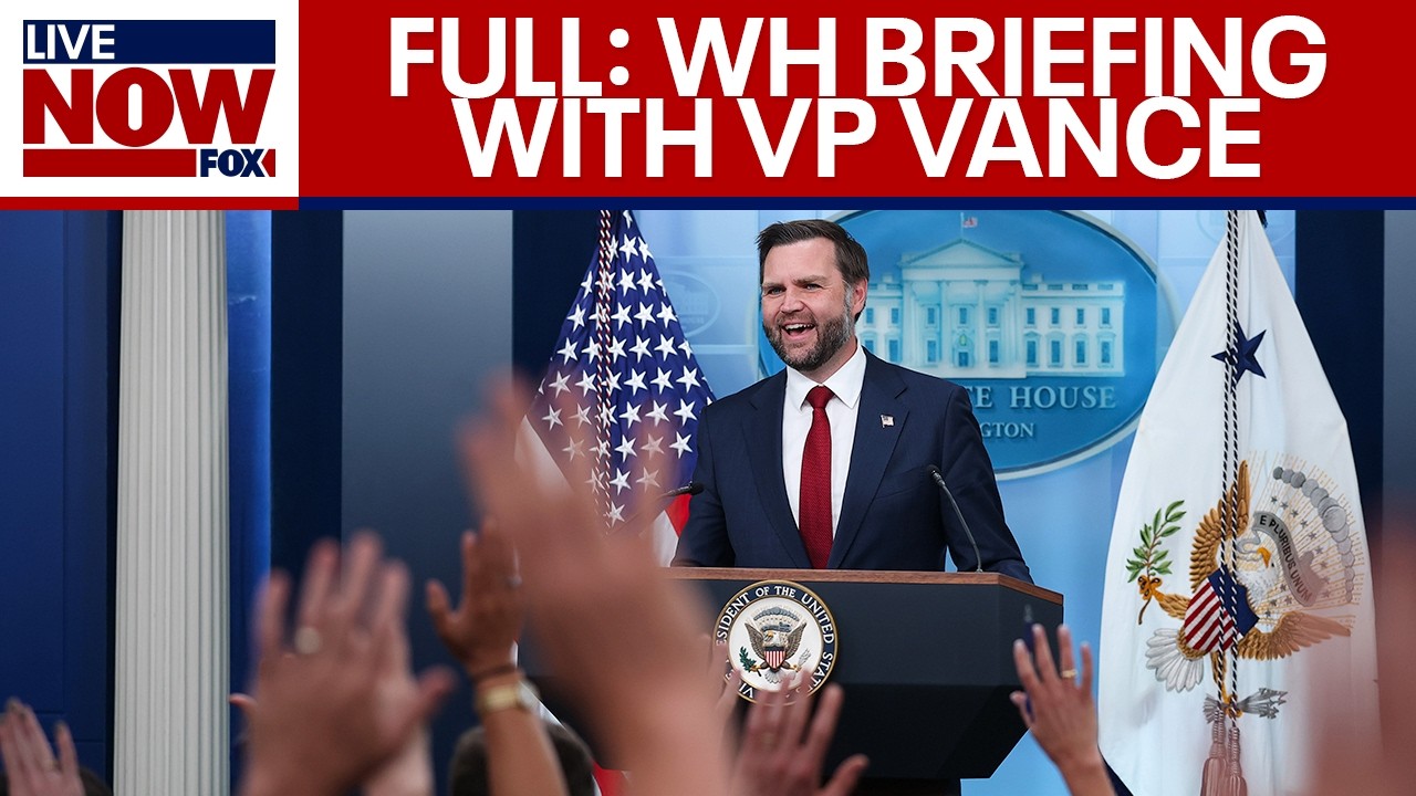 VP Vance leads first White House press briefing since Karoline Leavitt's departure