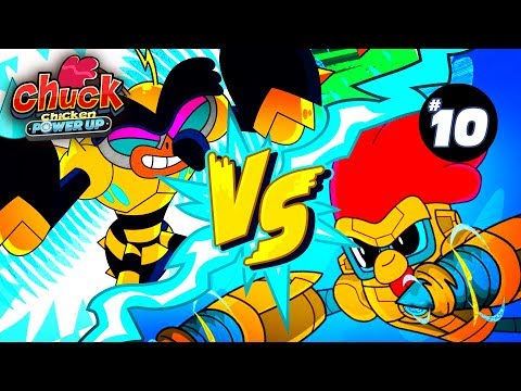 Chuck Chicken - Power Up - Episode 10 - Dr.Mingo's Mutation - cartoon show