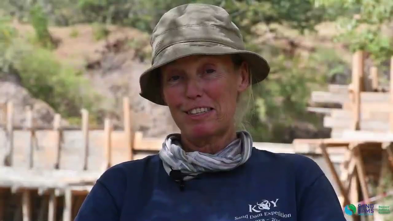 Sand dam expedition volunteer - Ruth