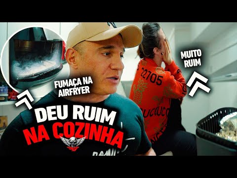 FABIO GIGA FRACASSOU NA COZINHA*Ele ficou puto*