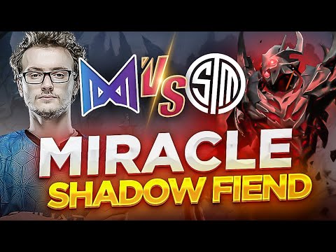 NIGMA vs TSM TFX - Miracle- Shadow Fiend Mid is back !! GAMERS GALAXY: Dota 2 Invitational Dubai