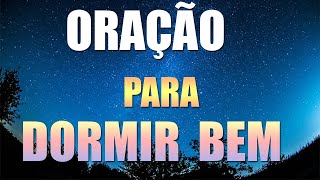 Orao para ter um sono tranquilo e reparador