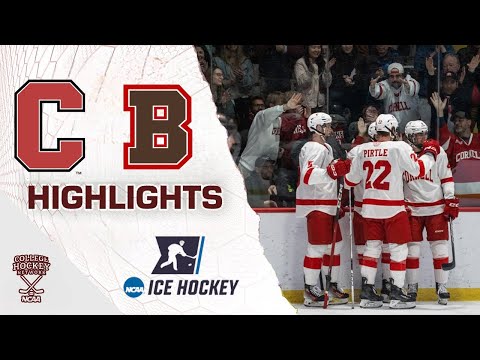 Cornell vs Brown | | NCAA Hockey Highlights | November 14, 2025