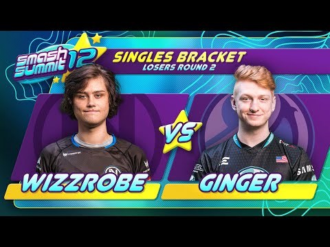 Wizzrobe vs Ginger - Singles Bracket: Losers Round 2 - Smash Summit 12 | Captain Falcon vs Falco