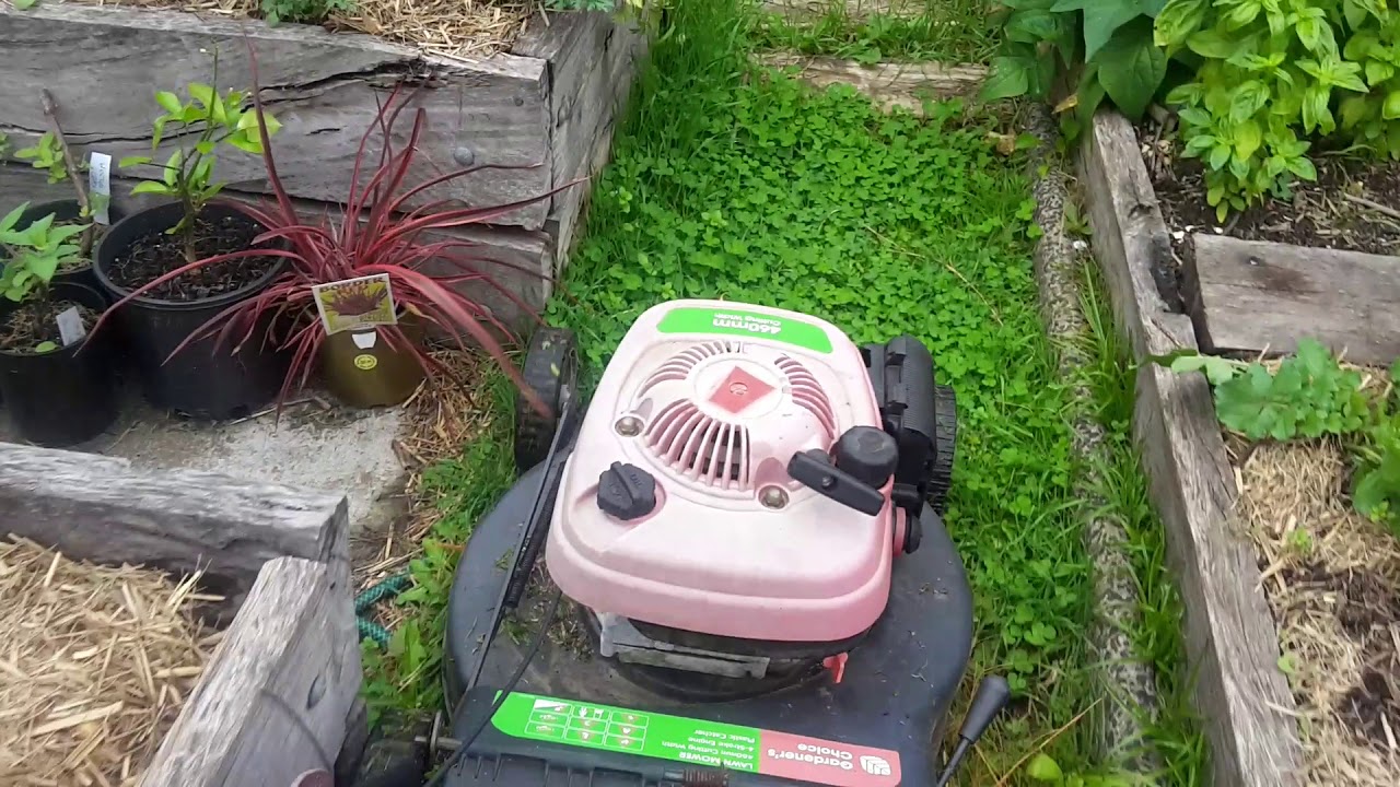 Gardeners Choice mower runs well