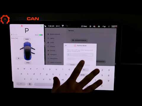 Tesla Model 3 – How to Fix Freezing Electrical problems by Doing a factory reset
