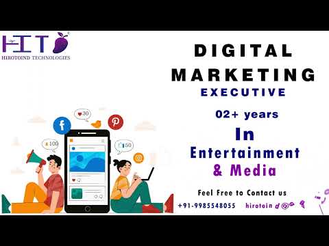 We are Hiring Digital Marketing Executive  and SEO Executive - Hirotoind Technologies