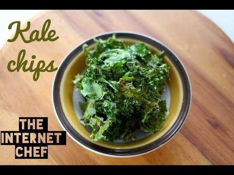 How to make the yummiest home made kale chips