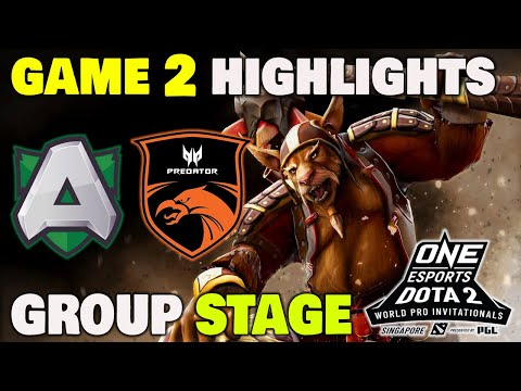 ALLIANCE VS TNC PREDATOR GAME 2 One Esports World Pro Invitational