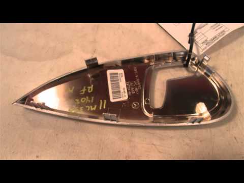 2011 Mercedes ML350 RH SEAR SWITCH COVER SILVER 25191848 - mbiparts.com Used OEM Mercedes Par... OEM