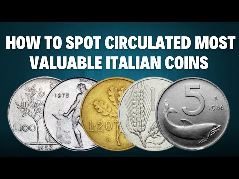 Top 10 Most Valuable Italian 🇮🇹 Coins Worth Millions!