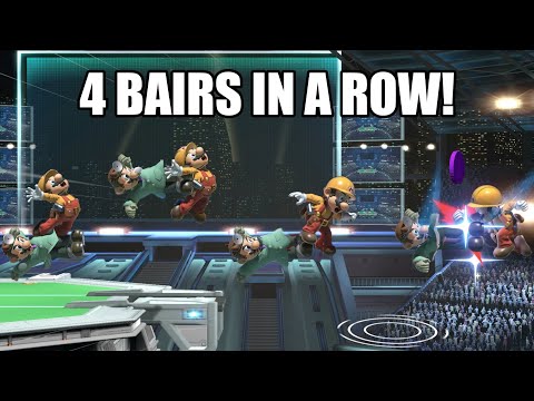 Dr. Mario's back air is BROKEN!?