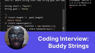 Download the video "Google Coding Mock Interview: Buddy Strings"