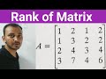 RANK OF MATRIX IN HINDI RANK OF MATRIX 4 4 NULLITY OF MATRIX ECHELON FROM OF MATRIX