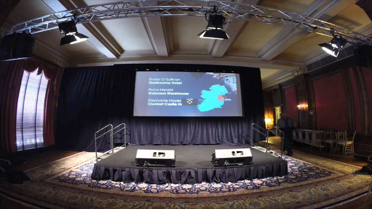 Audio Visual Event staging and Equipment Rentals