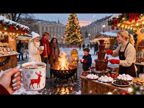 THE MOST BEAUTIFUL CHRISTMAS MARKET IN THE WORLD 🎄✨ ZURICH SWITZERLAND