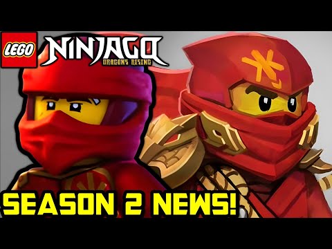 More Season 2 Ninja Designs Revealed! 🔥 Ninjago Dragons Rising Season 2 News!