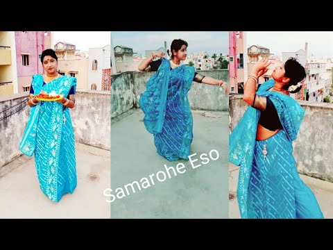 Subho Nababarshe r Subecha Janie|| Samarohe Eso Hay Sayombore Eso Eso||Dance Choreography by:-Debika