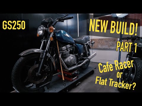Suzuki GS250 - NEW BUILD - Cafe Racer or Flat Tracker?