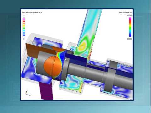SpoolValve CFD Simulation Demo using PumpLinx