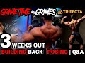 FULL BACK WORKOUT | ARNOLD CLASSIC PREP 3 WEEKS OUT | POSING + Q&A