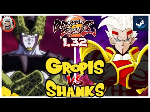 DBFZ Shanks vs Gropis (Janemba, Cell, Vegeta) Vs (SuperBaby2, Frieza, Beerus)