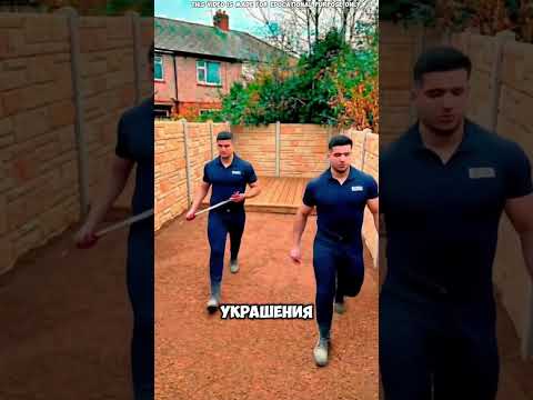 Они проделали невероятную работу по благоустройству сада за домом.#short