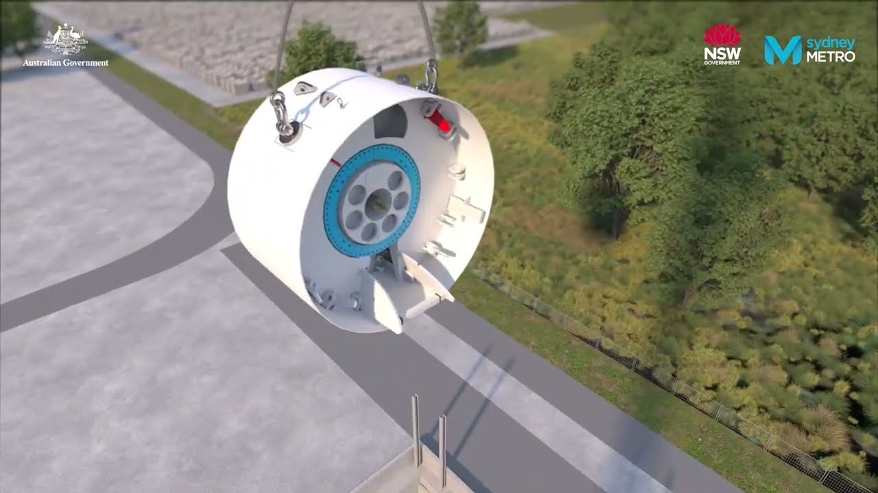 Video thumbnail for Sydney Metro – Tunnelling animation of Western Sydney Airport