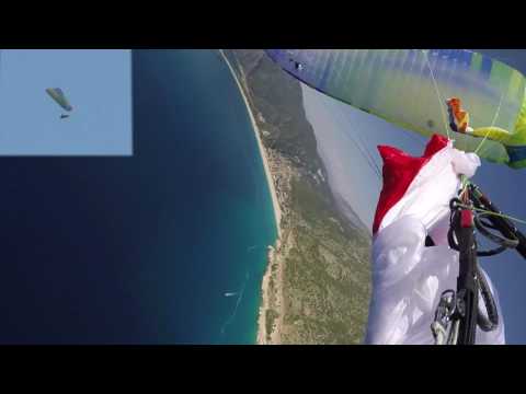 Paragliding SIV full stall gone wrong... reserve throw into the wing