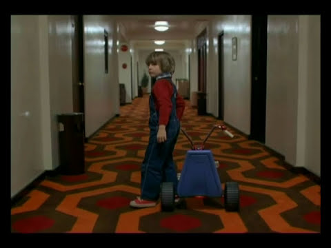 Sneaky door left open opposite Room 237 in The Shining
