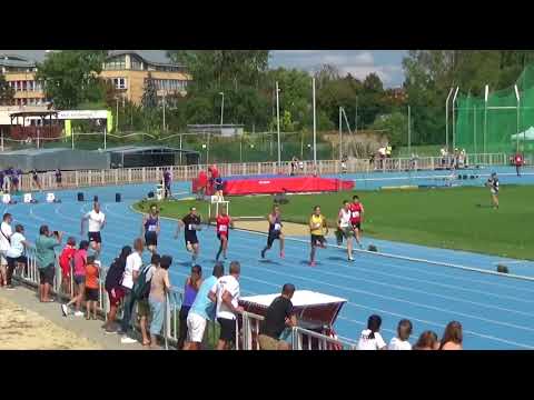 100m férfi Szuper Liga Döntő 2018.08.25 Budapest
