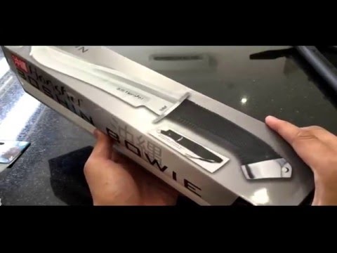 Kershaw Camp 18, Cold Steel Koga, CS Trench Hawk Trainer, United Cutlery Honshu Bowie: UNBOXING
