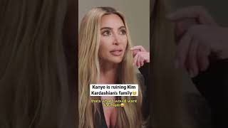 Kim Kardashian crying about her kids and father #kimkardashian #kanyewest #kids #father #interview
